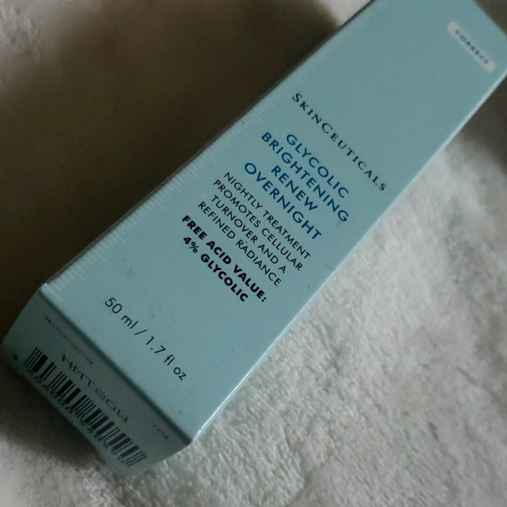 Skinceuticals glycolic brightening renew overnight